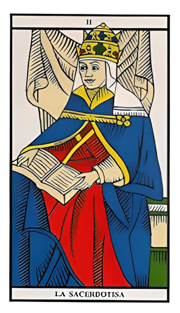 La Suma Sacerdotisa Tarot Terapéutico El Tarot Como Ayuda Emocional